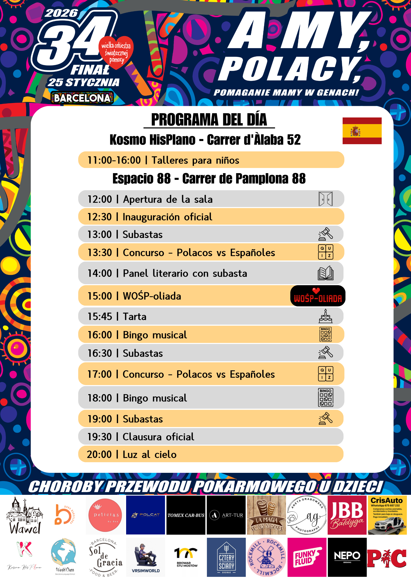 34. Finał WOŚP w Barcelonie - zdjęcie 6